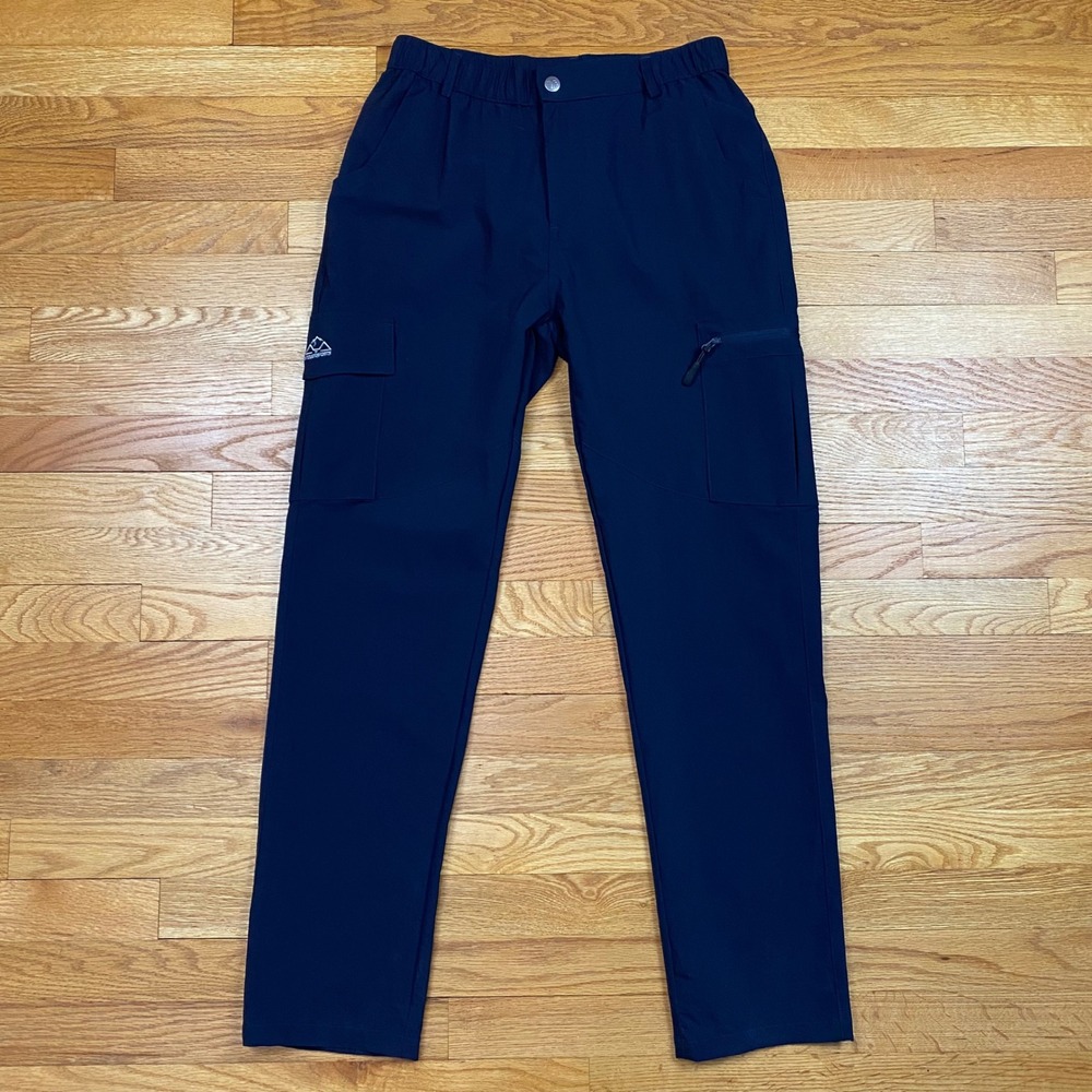 Outdoor Sports Cargo Pants Mens M Navy Blue Hiking Utility Gorpcore‎ Techwear